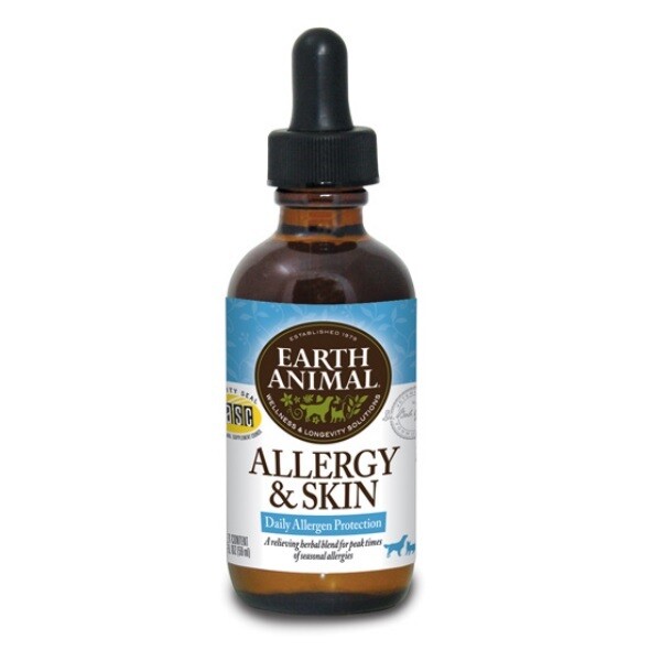 Earth Animal Dog Allergy &amp; Skin 2Oz