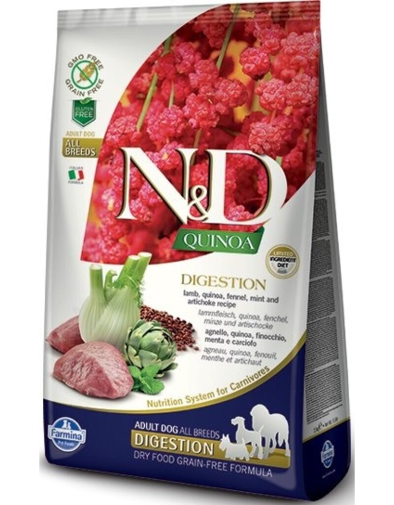 Farmina Quinoa Digestion Lamb Medium/Maxi Adult 5.5lbs