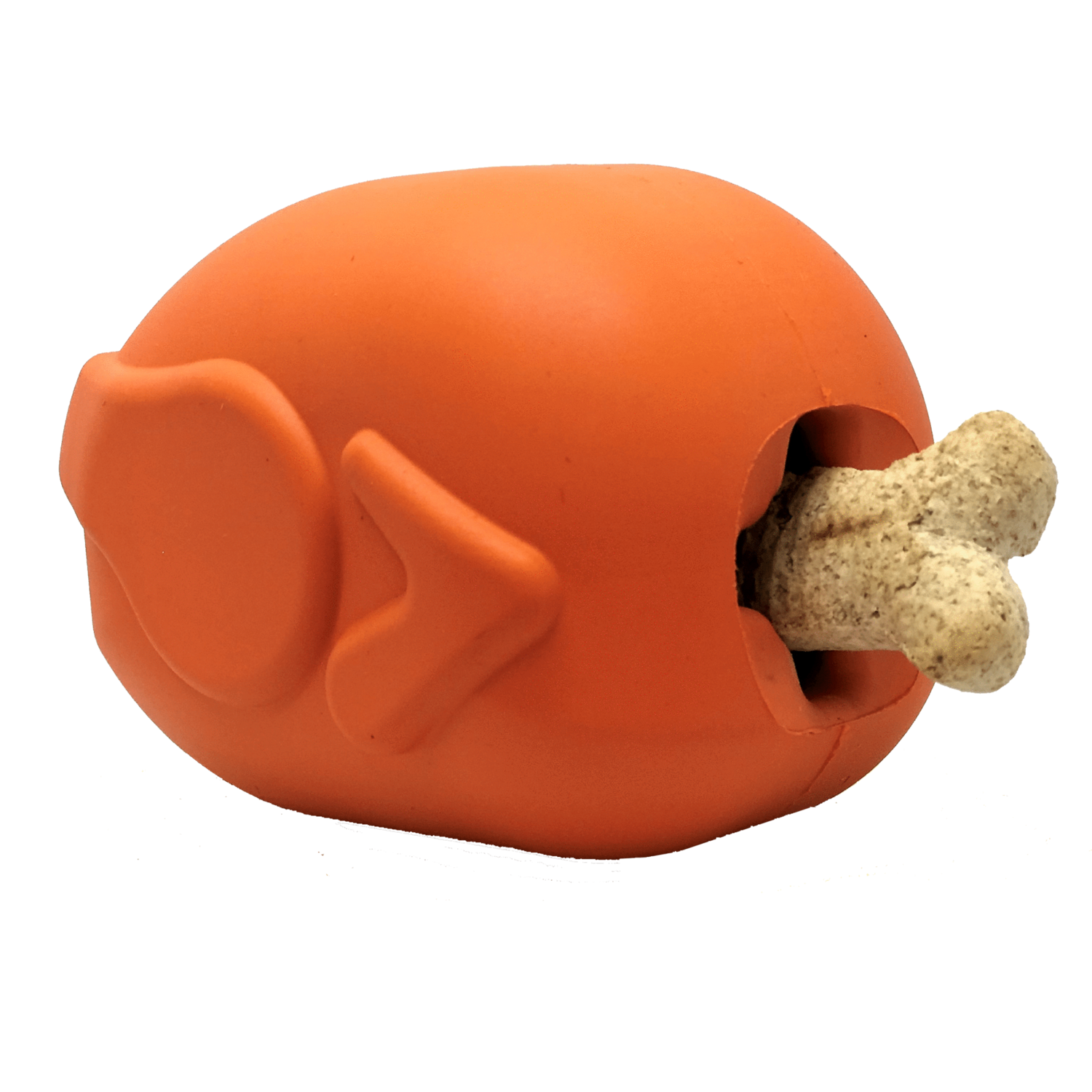 Sodapup Large Orange Roasted Turkey Dog Toy