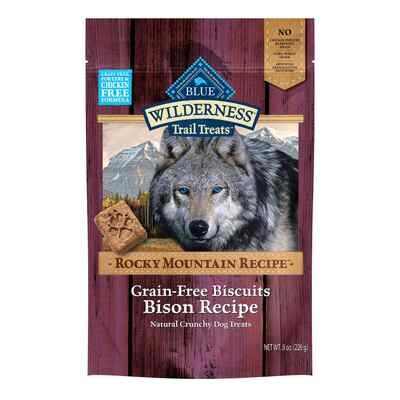 Blue Buffalo Wilderness Rocky Mountain Recipe Bison Biscuits
