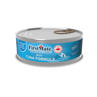 FirstMate Limited Ingredient Wild Tuna Canned Cat Food 3.2 oz