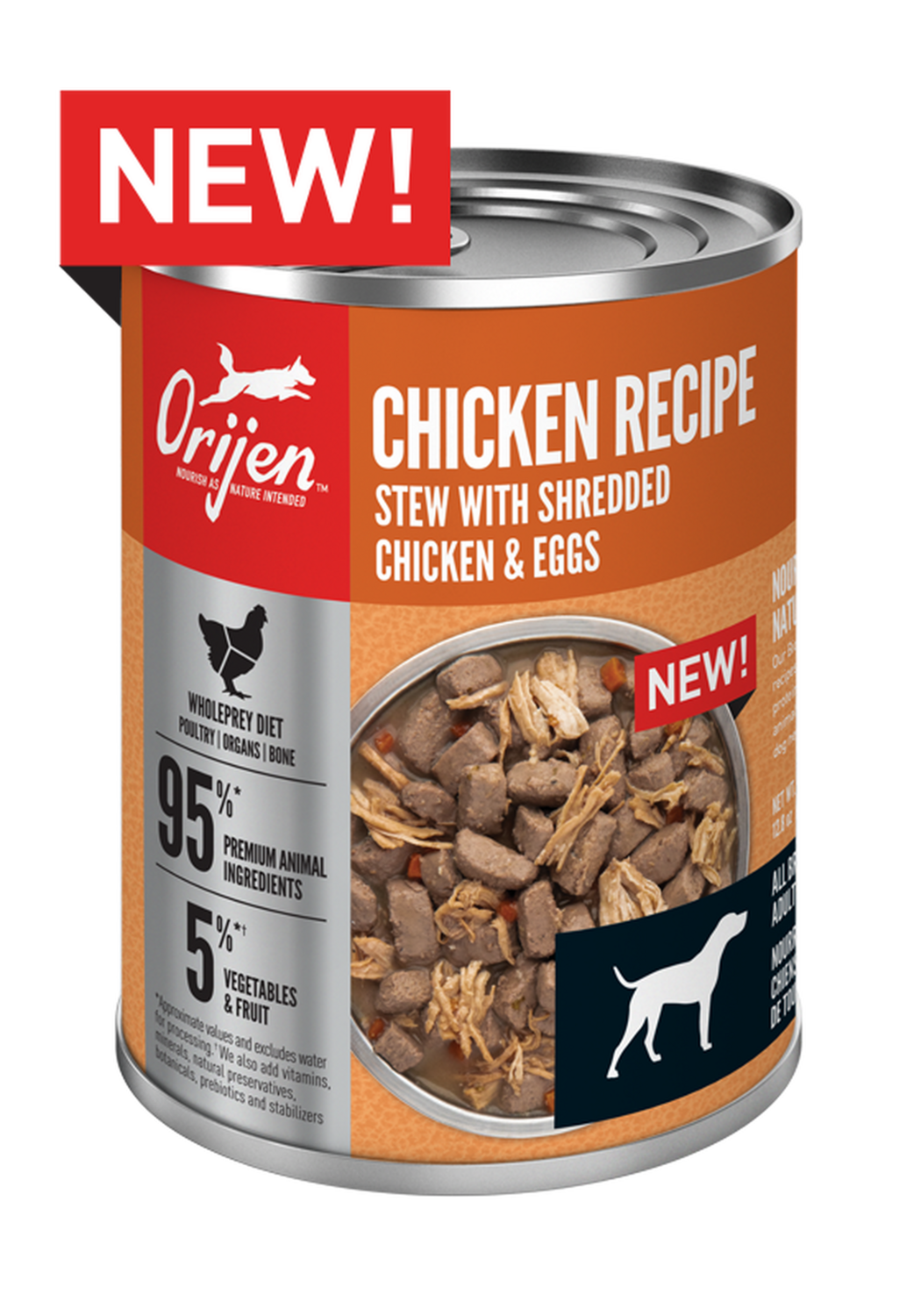 Orijen Chicken Recipe Stew Can 12.8 oz