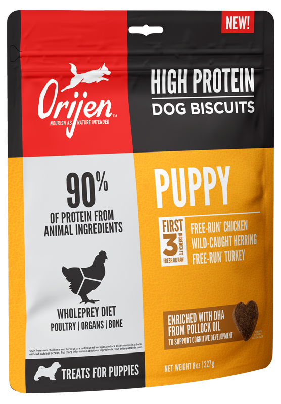Orijen Puppy Biscuit Dog Treats 8 oz