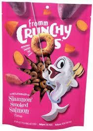 Fromm Crunchy O&#39;s Slammon&#39; Smoked Salmon 6 oz