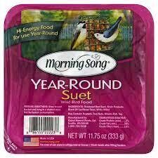 Morning Song Year-Round Suet 11.75 oz
