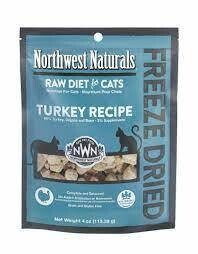 Northwest Naturals Cat Freeze-Dried Turkey Recipe 11 oz