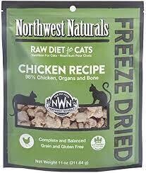 Northwest Naturals Freeze-Dried Cat Food Chicken Recipe 11 oz