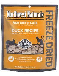 Northwest Naturals Freeze-Dried Cat Food Duck Recipe 11 oz