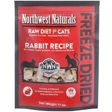 Northwest Naturals Cat Freeze-Dried Rabbit Recipe 11 oz