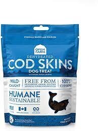 Open Farm Dehydrated Cod Skins 2.25 oz