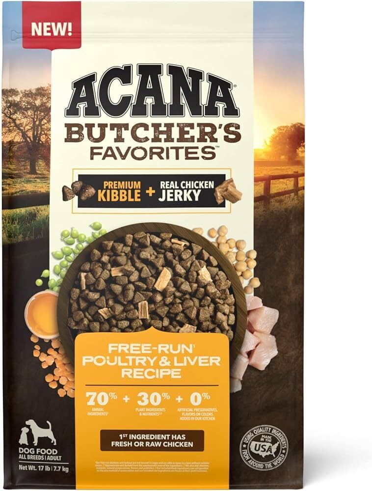 Acana Dog Butcher&#39;s Favorites Free Run Poultry 