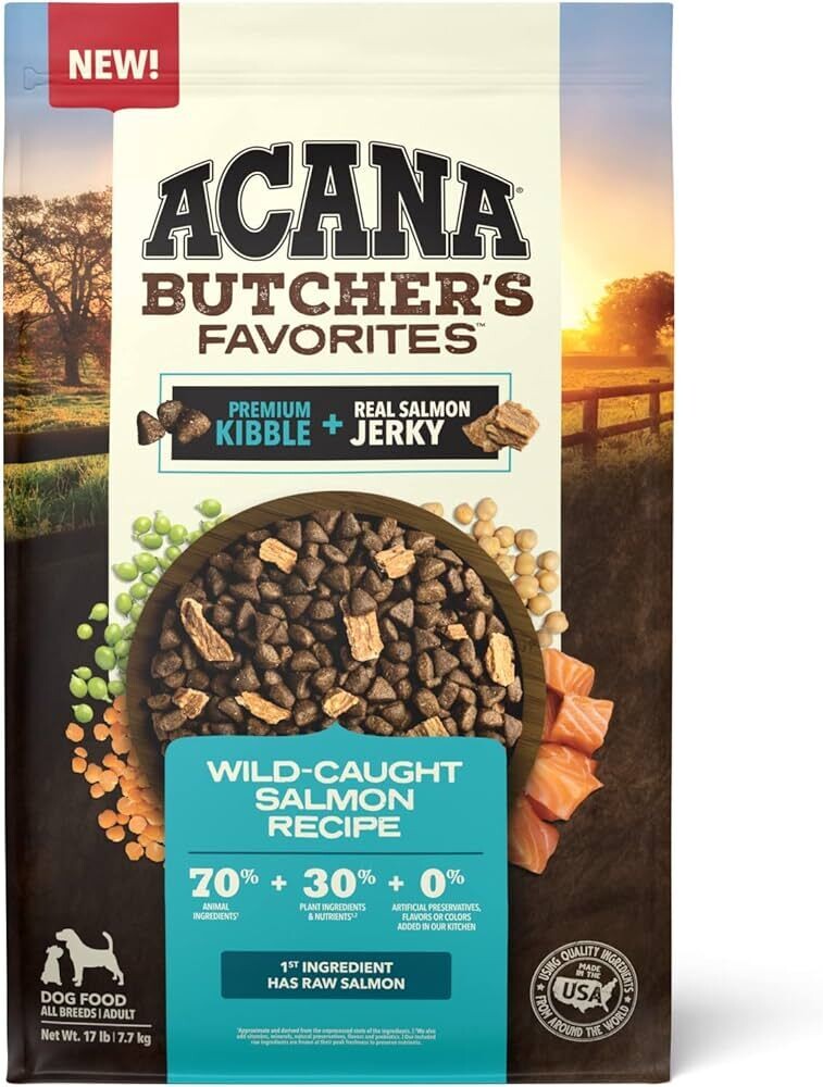 Acana Dog Butcher&#39;s Favorite Wild Caught Salmon 