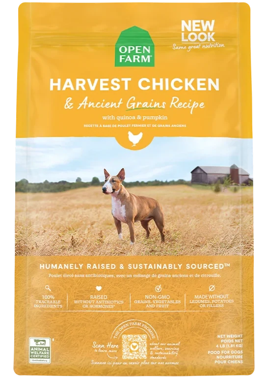 Open Farm Dog Harvest Chicken &amp; Ancient Grains