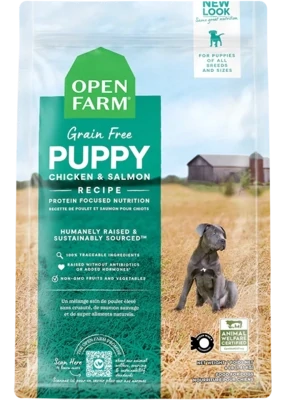Open Farm Grain Free Chicken & Salmon Puppy Recipe Open Farm Grain Free Chicken & Salmon Puppy Recipe