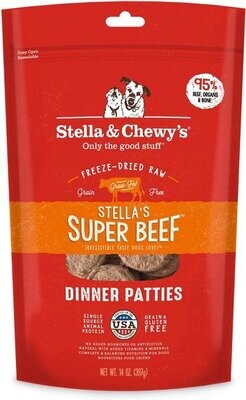 Stella &amp; Chewy&#39;s Dog Frozen Beef Dinner Patties