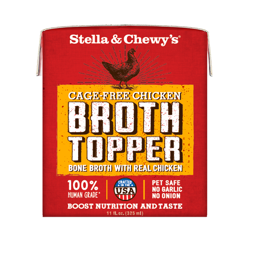Stella &amp; Chewy&#39;s Dog Broth Topper Chicken 11 oz