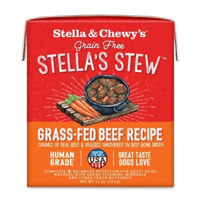 Stella &amp; Chewy's Dog Stew Grassfed Beef 11 oz - 12pck