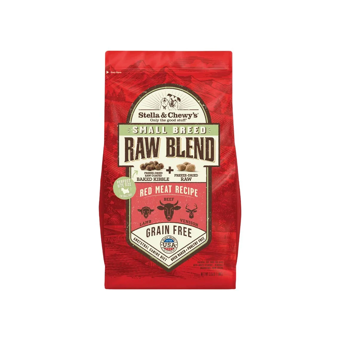 Stella &amp; Chewy&#39;s Raw Blend Red Meat Small Breed