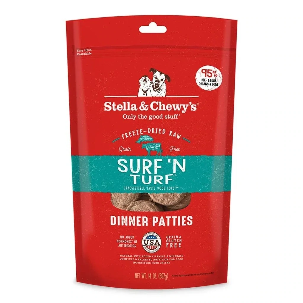 Stella &amp; Chewy&#39;s FD Surf N&#39; Turf Dinner Patties