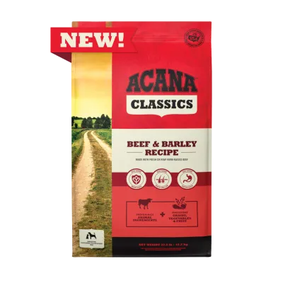Acana Classics Dog Beef &amp; Barley Recipe