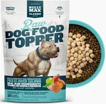 Bully Max High Protein Freeze-Dried Dog Food Toppers Salmon 7 oz