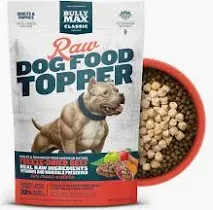 Bully Max High Protein Freeze-Dried Dog Food Toppers Beef 7 oz