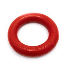 Bully Max Heavy Duty Chew Ring Toy Red