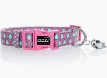 DOOG Collar Pink Blue Tear Drops