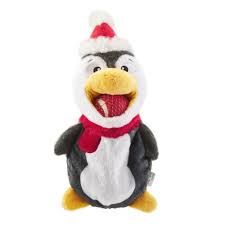 Outward Hound~Holiday Ball Hogz Penguin Black