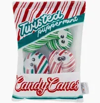 Outward Hound~ Holiday Candy Cane Snack Bag