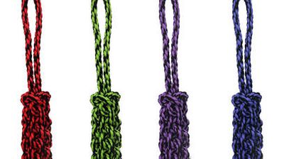 Multipet Dog Knot Rope Braided Stk 16in