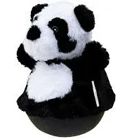 Tall Tails Dog Plush Rolly Panda 6"