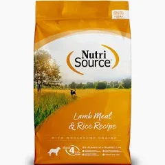NutriSource Adult Lamb and Rice Dog Food