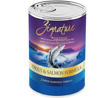 Zignature Dog Trout &amp; Salmon Formula 13 oz