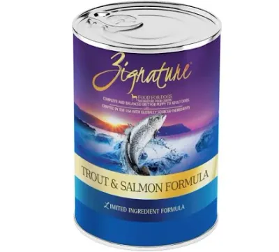 Zignature Dog Trout &amp; Salmon Formula 13 oz