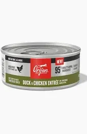 ORIJEN Duck + Chicken Entrée in Bone Broth, 3oz