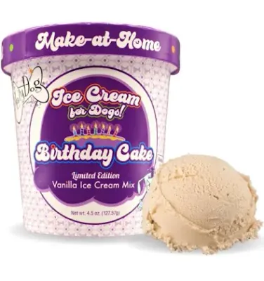 Lazy Dog Make at Home Ice Cream Mix Birthday Cake Flavor 4.5 oz