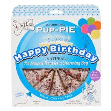 Lazy Dog Cookie Happy Birthday Pup-Pie Boy