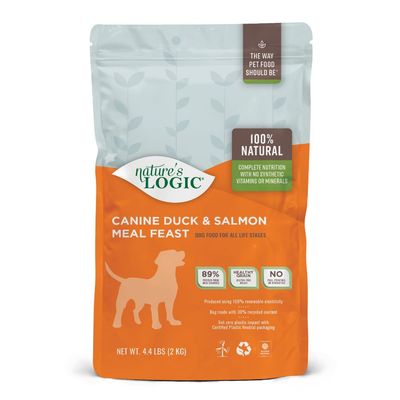 Nature's Logic Dog Duck &amp; Salmon Meal 4.4 lb  
