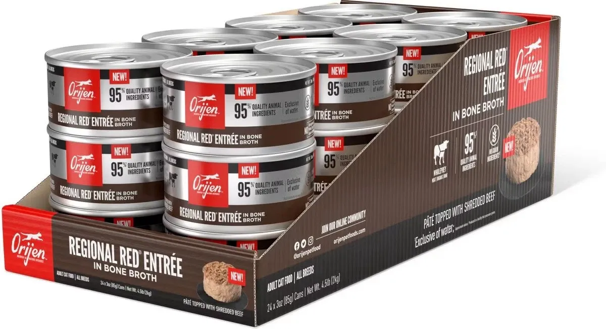 Orijen Regional Red Entree Broth 3 oz - 24 pack