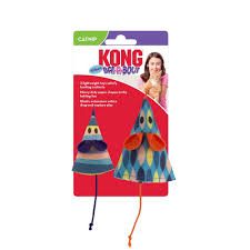 Kong Bat-A-Bout Vibez Mouse Cat Toy 2 pack
