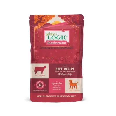 Nature's Logic Dog Distinction Fresh Meat Beef 