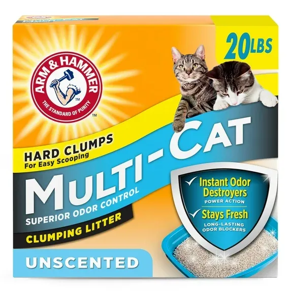 Arm &amp; Hammer Multi Unscent Litter 