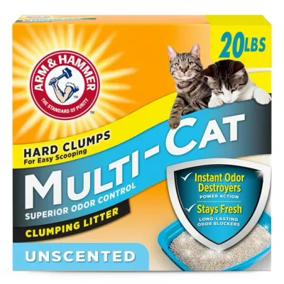 Arm &amp; Hammer Multi Unscent Litter 