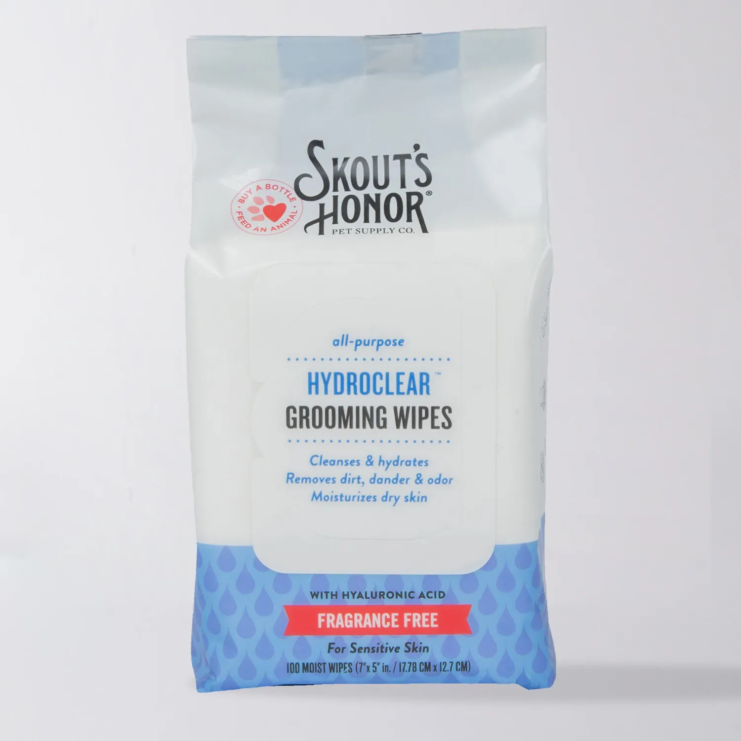 Skout’s Honor Hydroclear Grooming Wipes