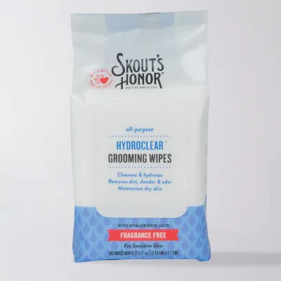 Skout’s Honor Hydroclear Grooming Wipes