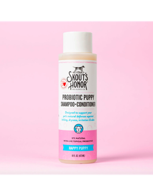 16oz Skout's Honor Happy Puppy Shamp &amp; Cond