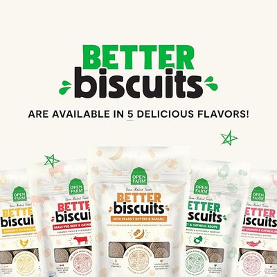 Open Farm Better Biscuits 8oz