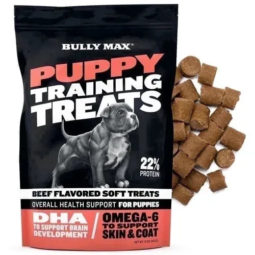 Bully Max Puppy Training Treats Beef 15oz