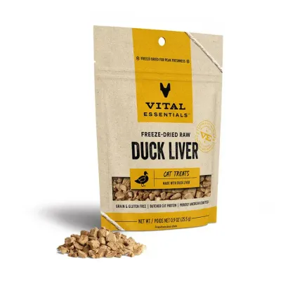 Vital Essentials Cat FD Duck Liver .9oz